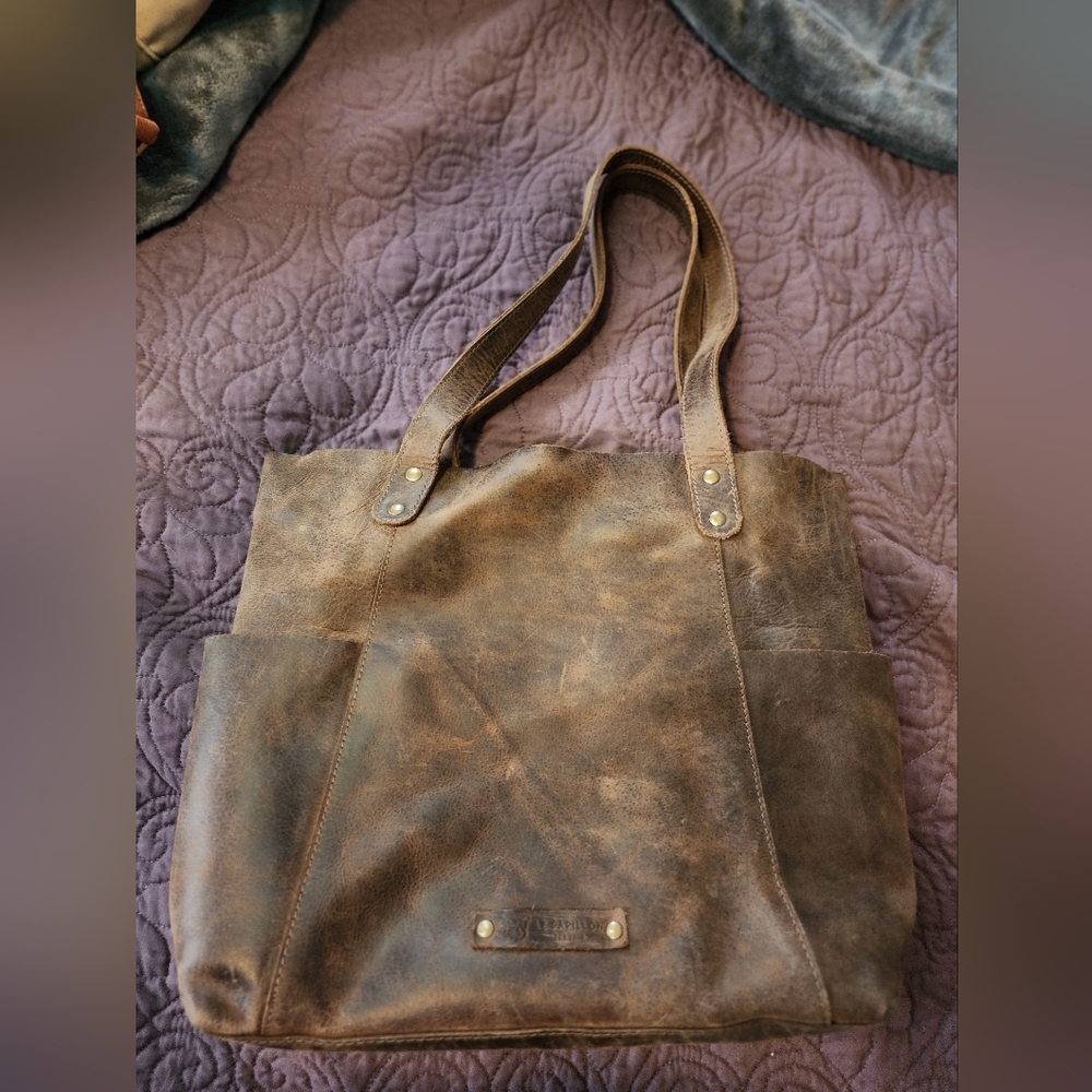 Brown Leather Purse